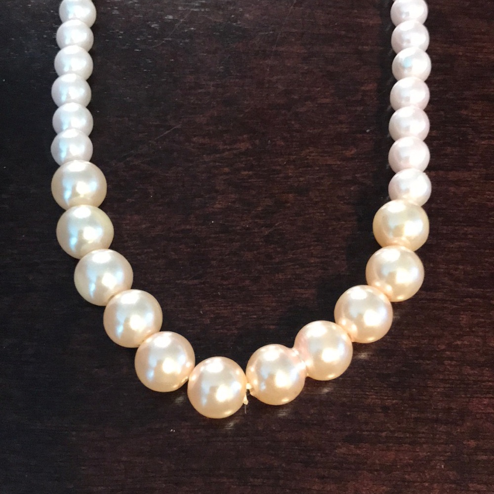 Faux Pearl Necklace